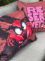 Preview: Kissen - Panel - Crab - pink - Samt - Salty Pillows - Thorsten Berger